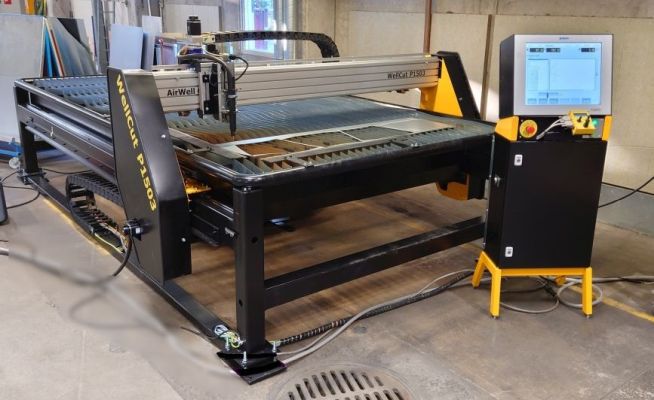 WellCut P1503 CNC-plasmaleikkauskone