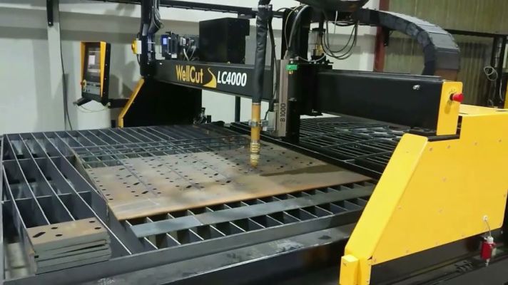 WellCut LC4000 CNC-plasmaleikkauskone
